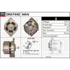 DRA7440 DELCO REMY Генератор