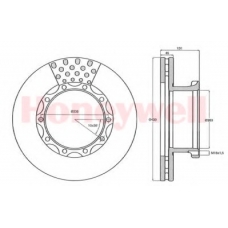 567801B BENDIX Тормозной диск