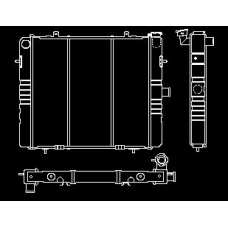 RA0200190 J. DEUS Радиатор, охлаждение двигателя