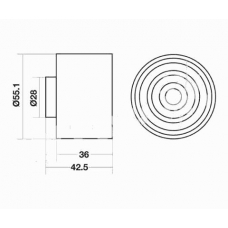 ITB-6615 IPS Parts Устройство для натяжения ремня, ремень грм