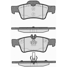 822.0 RAICAM Комплект тормозных колодок, дисковый тормоз