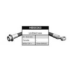 HBS5363 QUINTON HAZELL Тормозной шланг