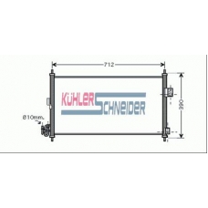 1620221 KUHLER SCHNEIDER Конденсатор, кондиционер