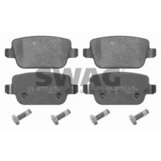 50 91 6642 SWAG Комплект тормозных колодок, дисковый тормоз