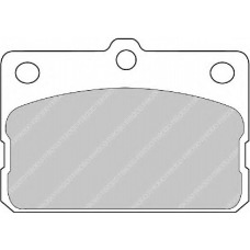 FDB87 FERODO Комплект тормозных колодок, дисковый тормоз