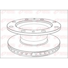 NCA1014.20 REMSA Тормозной диск