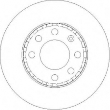 DF4205 TRW Тормозной диск