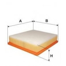 XA662 UNIFLUX FILTERS Воздушный фильтр