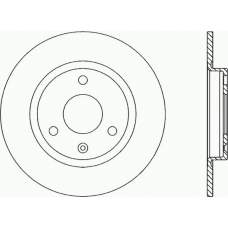 BDA1105.10 OPEN PARTS Тормозной диск
