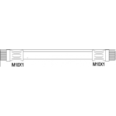 1900.71 REMSA Тормозной шланг