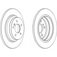 DDF1770C FERODO Тормозной диск