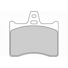 FD6646A NECTO Комплект тормозных колодок, дисковый тормоз