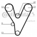 CT805 CONTITECH Ремень ГРМ