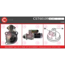 CST60109GS CASCO Стартер