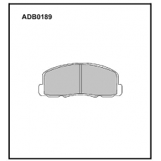 ADB0189 Allied Nippon Тормозные колодки