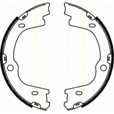 8100 43026 TRISCAN Комплект тормозных колодок, стояночная тормозная с