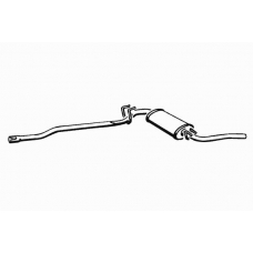 610137 FONOS Глушитель выхлопных газов конечный