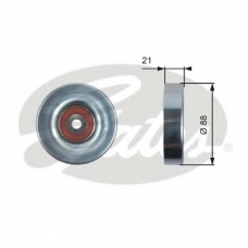 T36395 GATES Паразитный / ведущий ролик, поликлиновой ремень