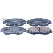 0301-RD5F FEBEST Комплект тормозных колодок, дисковый тормоз