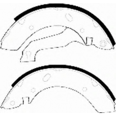 FSB319 FERODO Комплект тормозных колодок