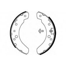 GS6224 TRW Комплект тормозных колодок