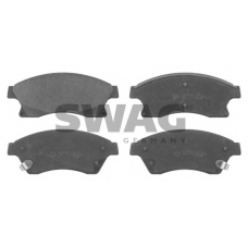 40 91 6789 SWAG Комплект тормозных колодок, дисковый тормоз