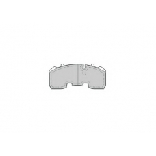 G6986 ABEX Комплект тормозных колодок, дисковый тормоз