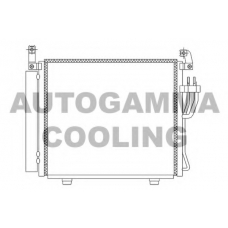 105853 AUTOGAMMA Конденсатор, кондиционер