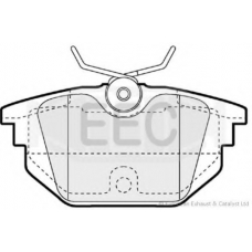 BRP1058 EEC Комплект тормозных колодок, дисковый тормоз