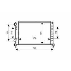 QER2153 QUINTON HAZELL Радиатор, охлаждение двигателя