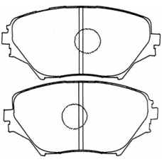 PN-1447 JNBK Колодки тормозные