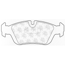 BP531 QH Benelux Комплект тормозных колодок, дисковый тормоз