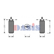 800500N AKS DASIS Осушитель, кондиционер