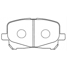 PN-1448 JNBK Колодки тормозные