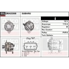 DRA0388 DELCO REMY Генератор