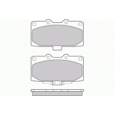 12-1271 E.T.F. Комплект тормозных колодок, дисковый тормоз