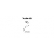 VW80461 VENEPORTE Труба выхлопного газа