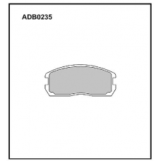 ADB0235 Allied Nippon Тормозные колодки