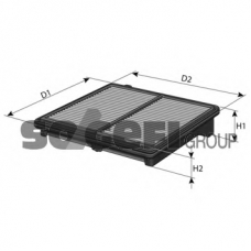 PA7727 COOPERSFIAAM FILTERS Воздушный фильтр