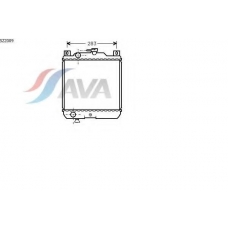 SZ2009 GERI Радиатор, охлаждение двигател
