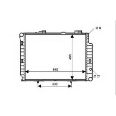 QER2245 QUINTON HAZELL Радиатор, охлаждение двигателя
