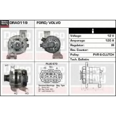 DRA0119 DELCO REMY Генератор