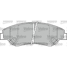 598511 VALEO Комплект тормозных колодок, дисковый тормоз