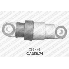 GA358.74 SNR Натяжной ролик, поликлиновой  ремень