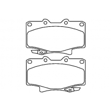 21775 150  0 5 T4047 TEXTAR Колодки тормозные