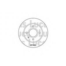 DF1658 TRW Тормозной диск