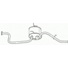 73606 SIGAM Глушитель выхлопных газов конечный