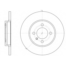 6058.00 REMSA Тормозной диск