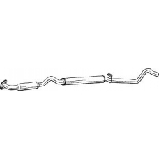 278-167 BOSAL Средний глушитель выхлопных газов