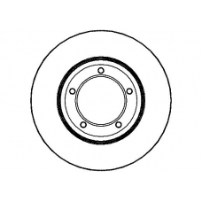 NBD194 NATIONAL Тормозной диск